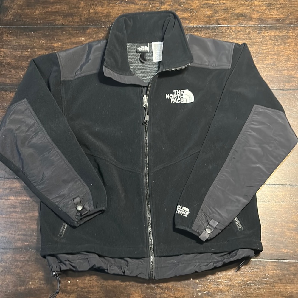 The North Face Men’s Black Wind-stopper Jacket - Size Medium